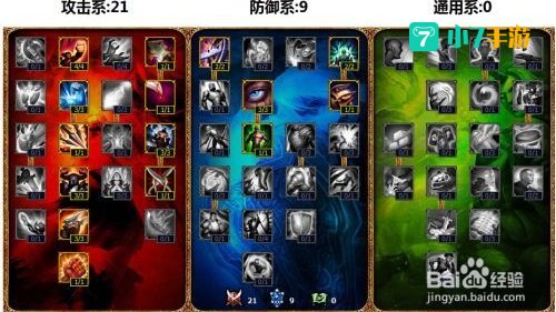英雄联盟s3打野天赋